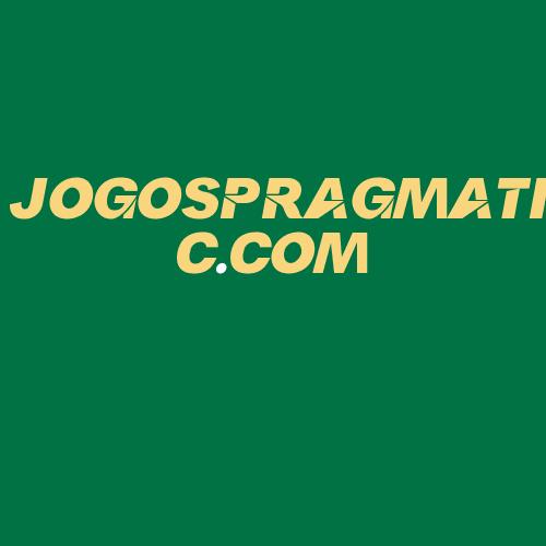 Logo da JOGOSPRAGMATIC